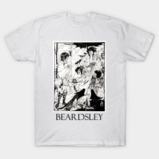 Wicked Dreams by Aubrey Beardsley T-Shirt